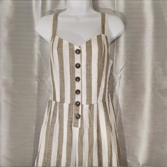 Anthropology J.O.A. Tie backing Linen - Picture 8 of 13